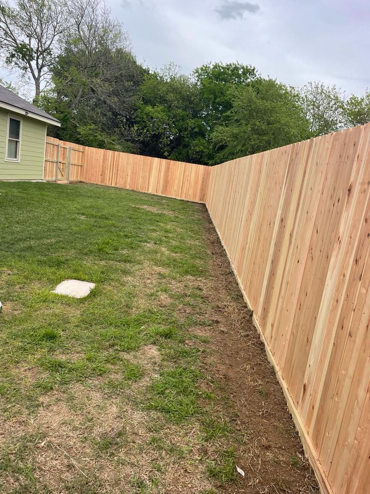 Cedar Privacy Fence